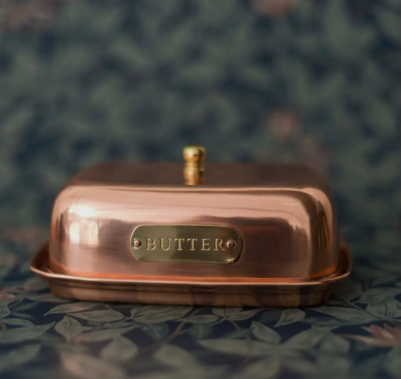 Copper Butter Dish