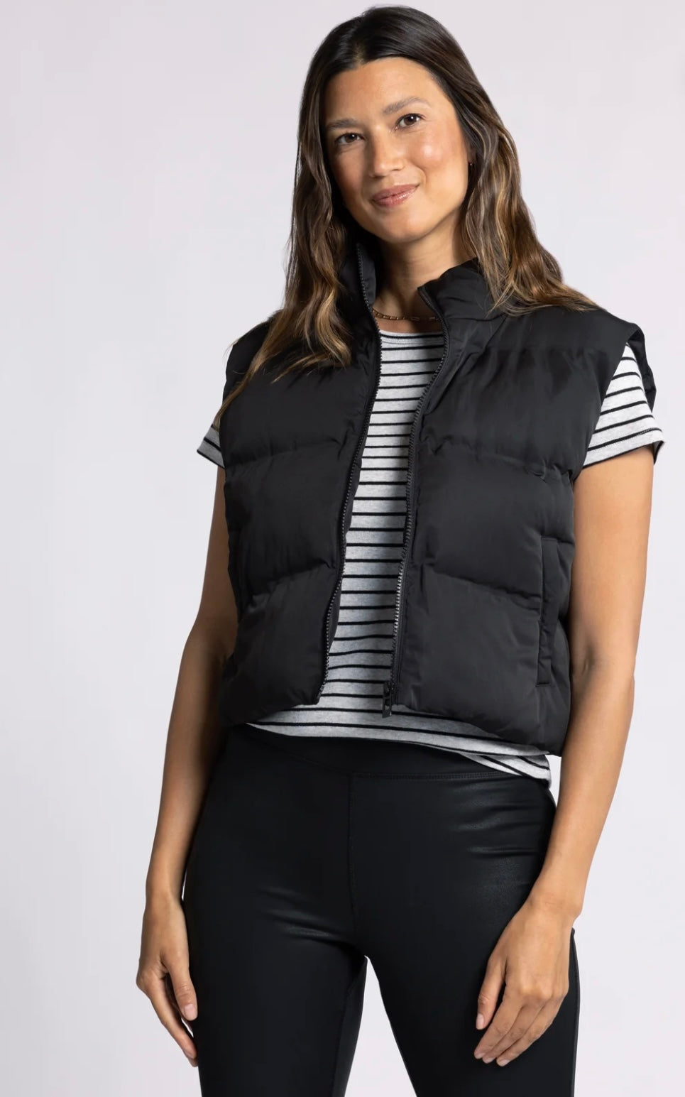The Issey Vest-Black