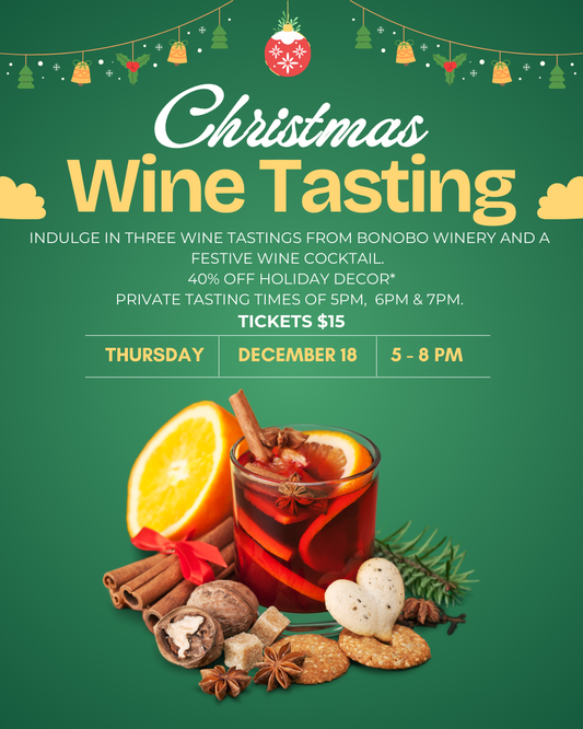 Bonobo Holiday Wine Tasting