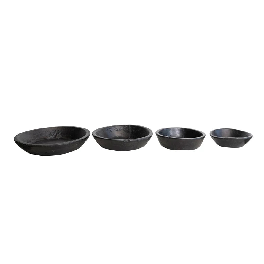 Black Repro Vintage Bowls