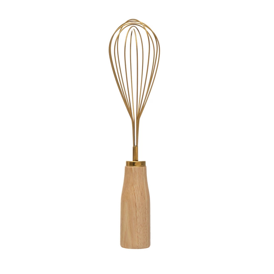 Gold Finish Whisk