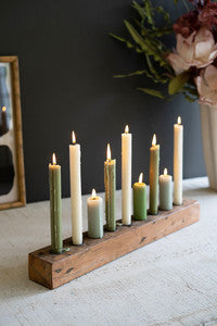 Reclaimed Wood Candelabra