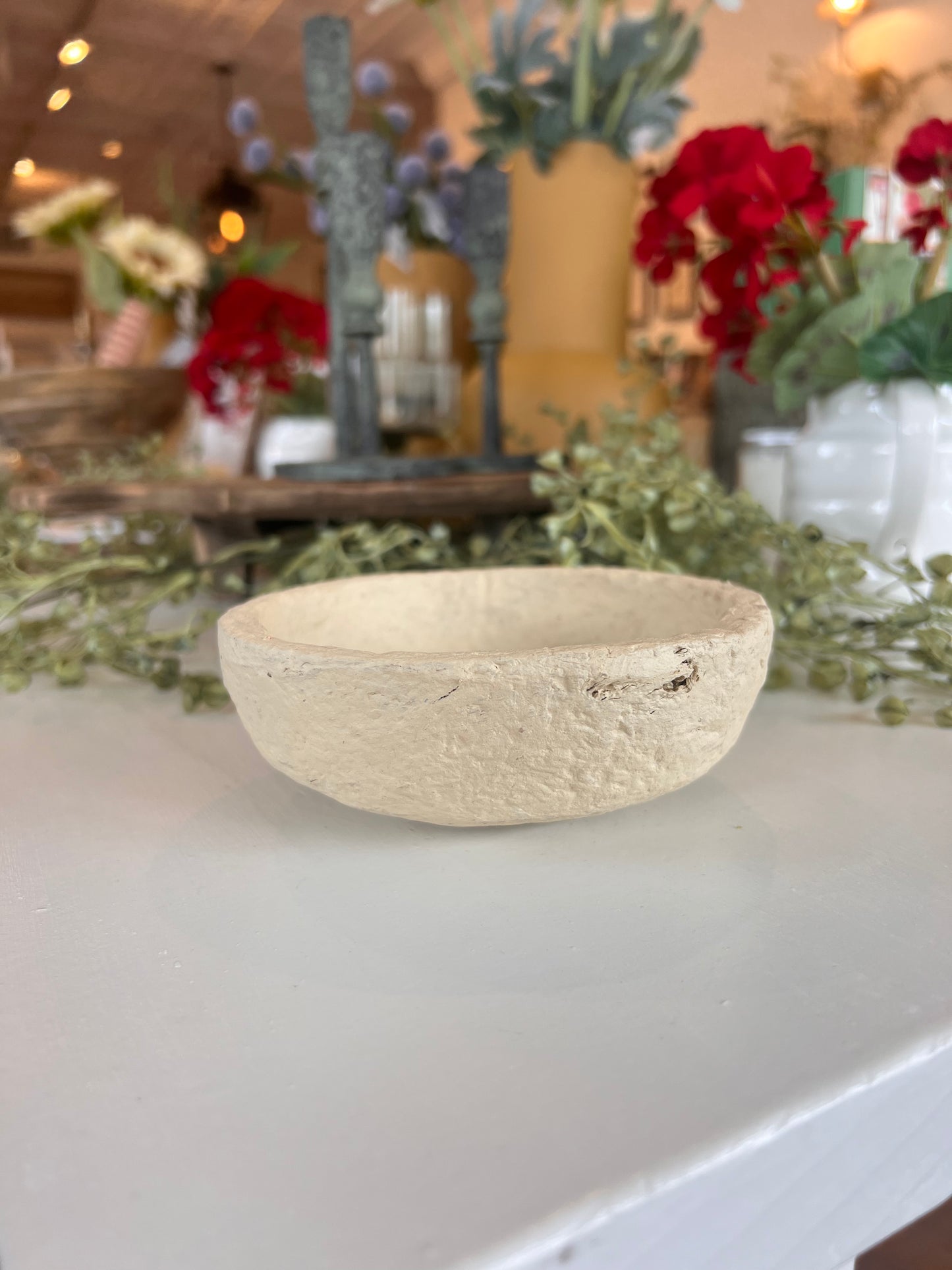 Handmade Paper Mache Bowl