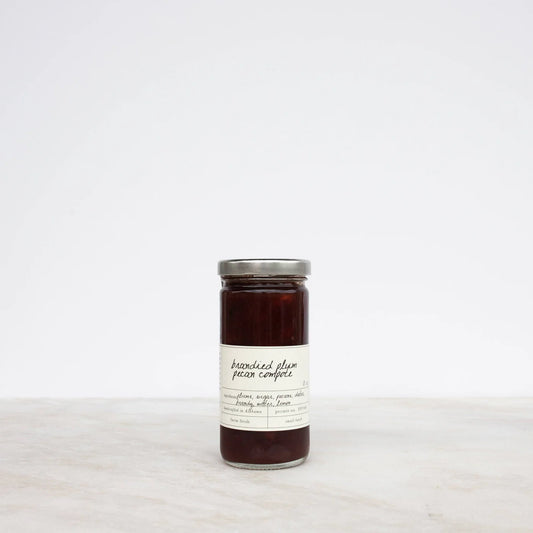 Brandied Plum and Pecan Compote