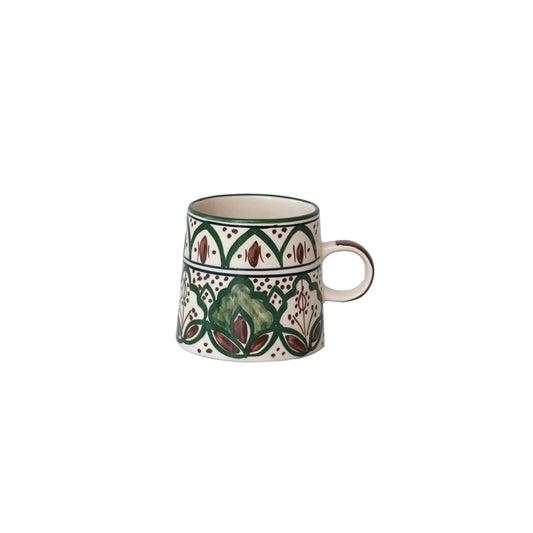 Green Botanical Mug