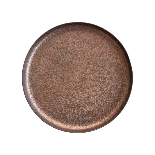 Decorative Copper Finish Tray