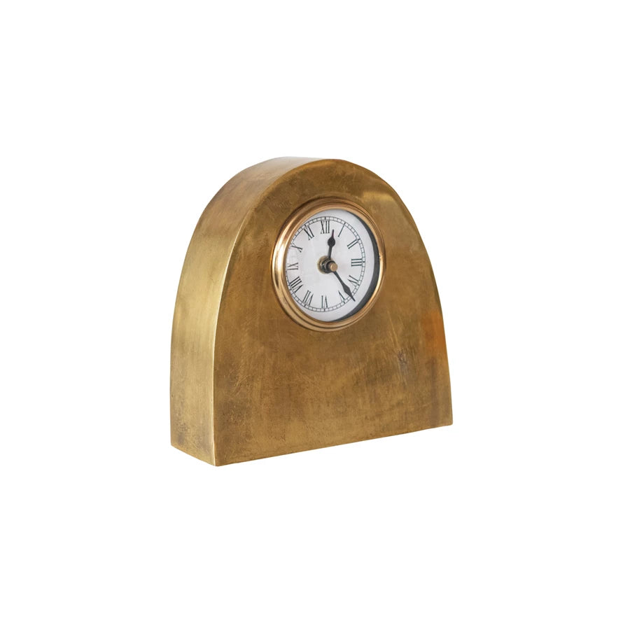 Antique Gold Mantel Clock