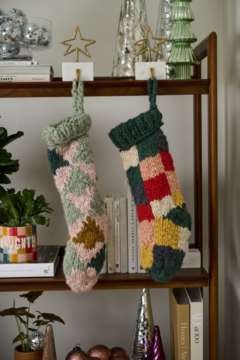 Handmade Knit Stockings