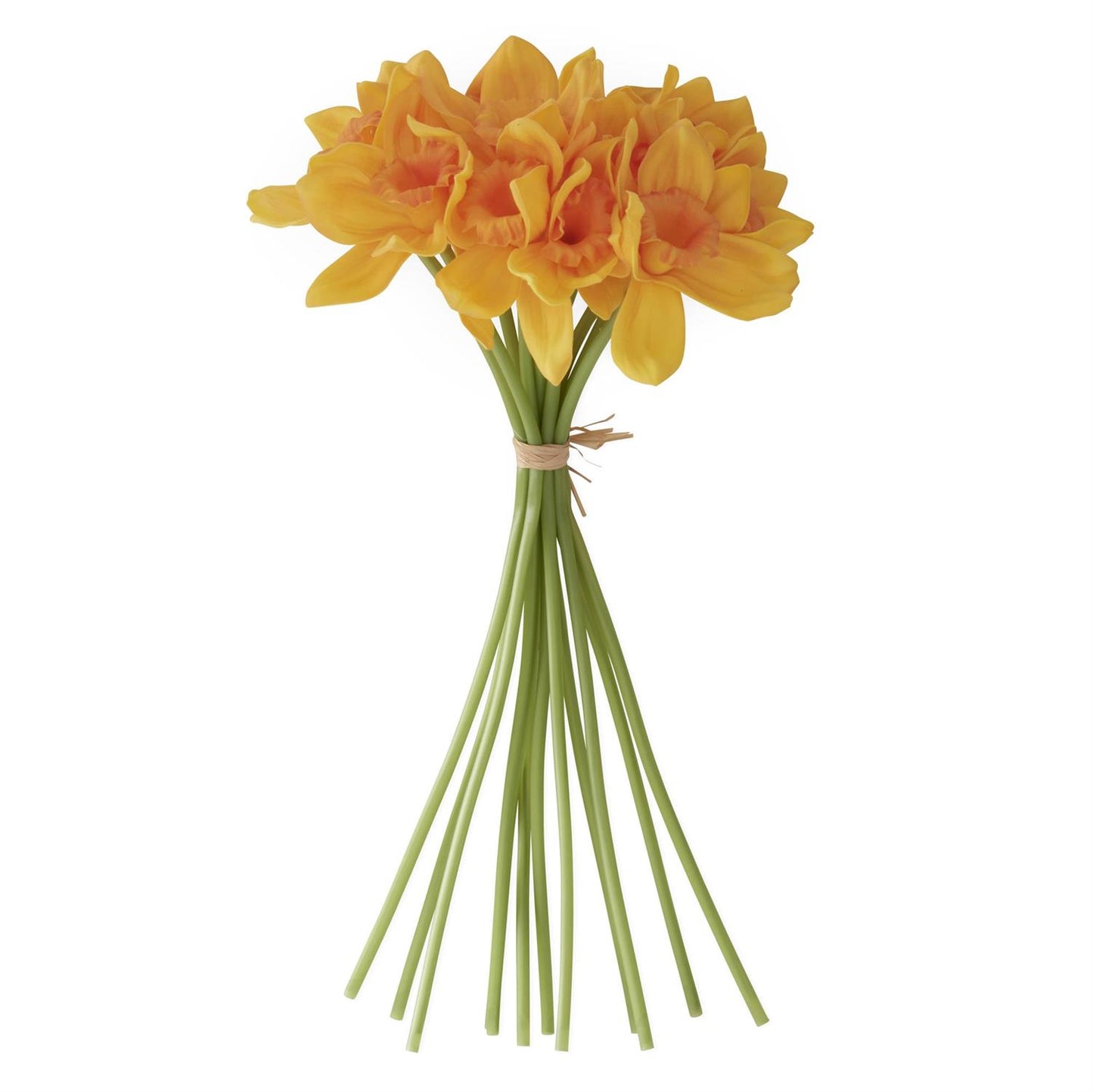 Yellow & Orange Real Touch Daffodil Bundle