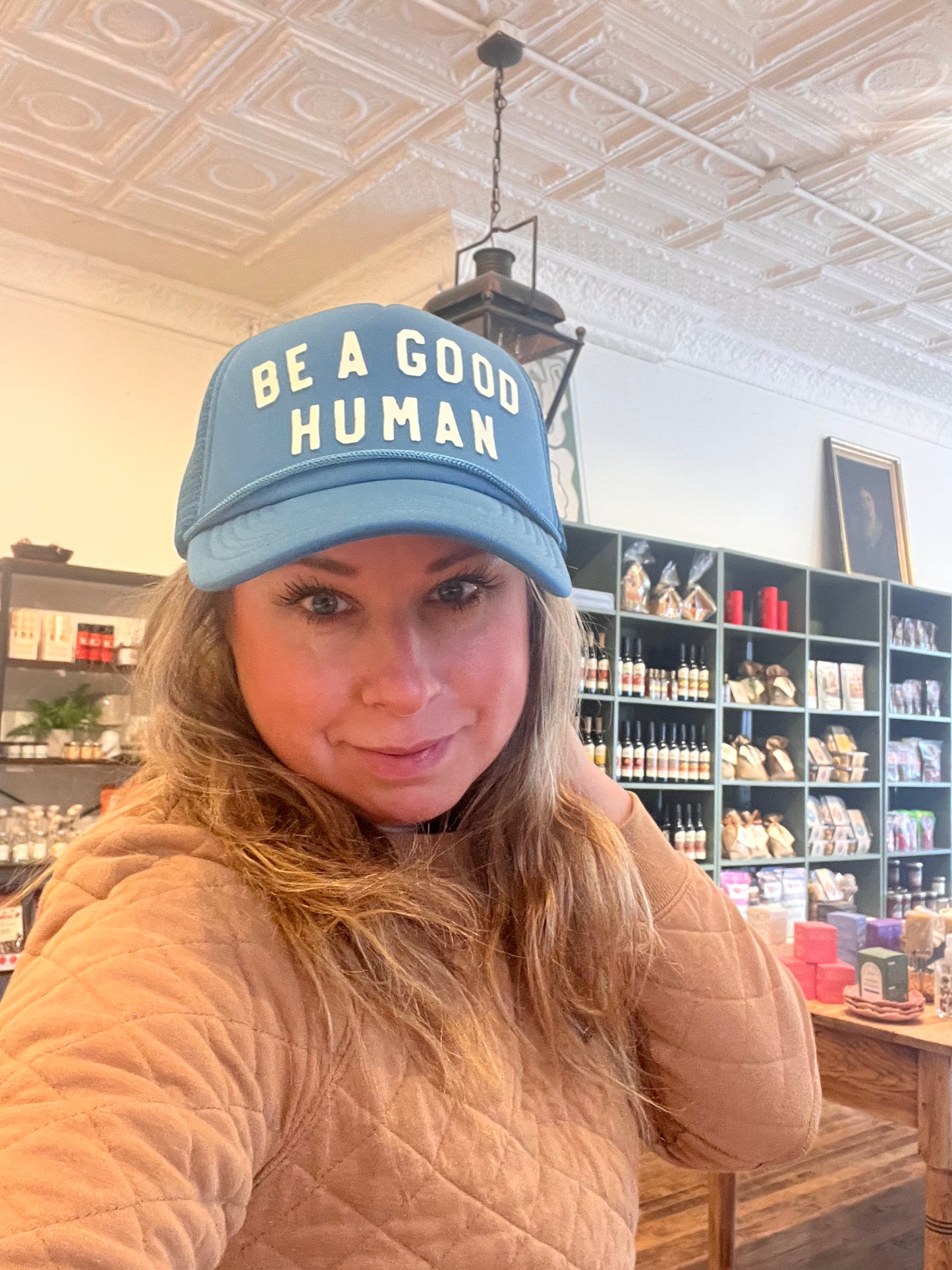 Be A Good Human Hat
