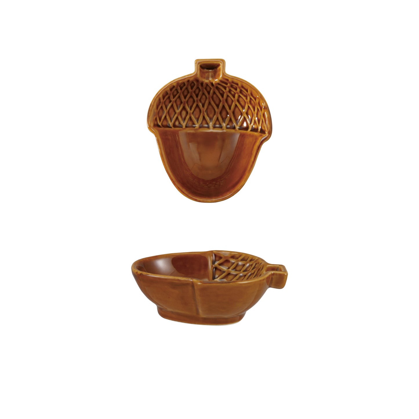 Acorn Stoneware Dish