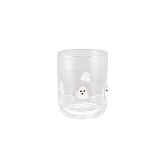 16 oz. Drinking Glass with Embedded Ghost
