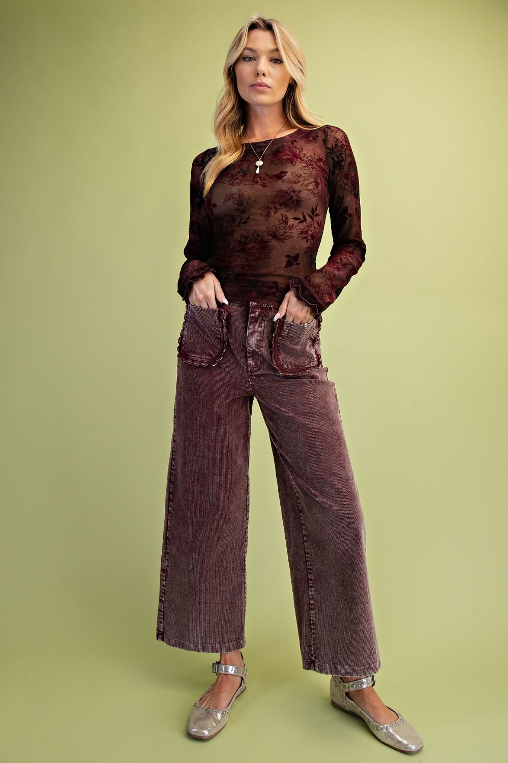 Mulberry Corduroy Pant