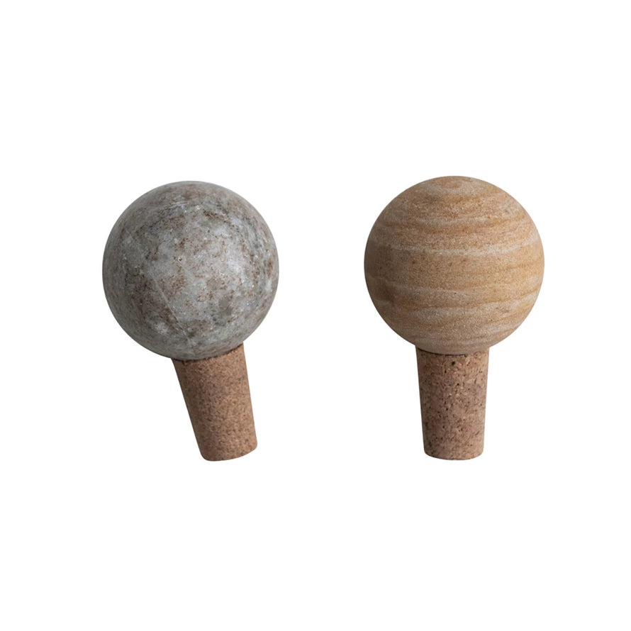 Marble & Stone Bottle Stopper