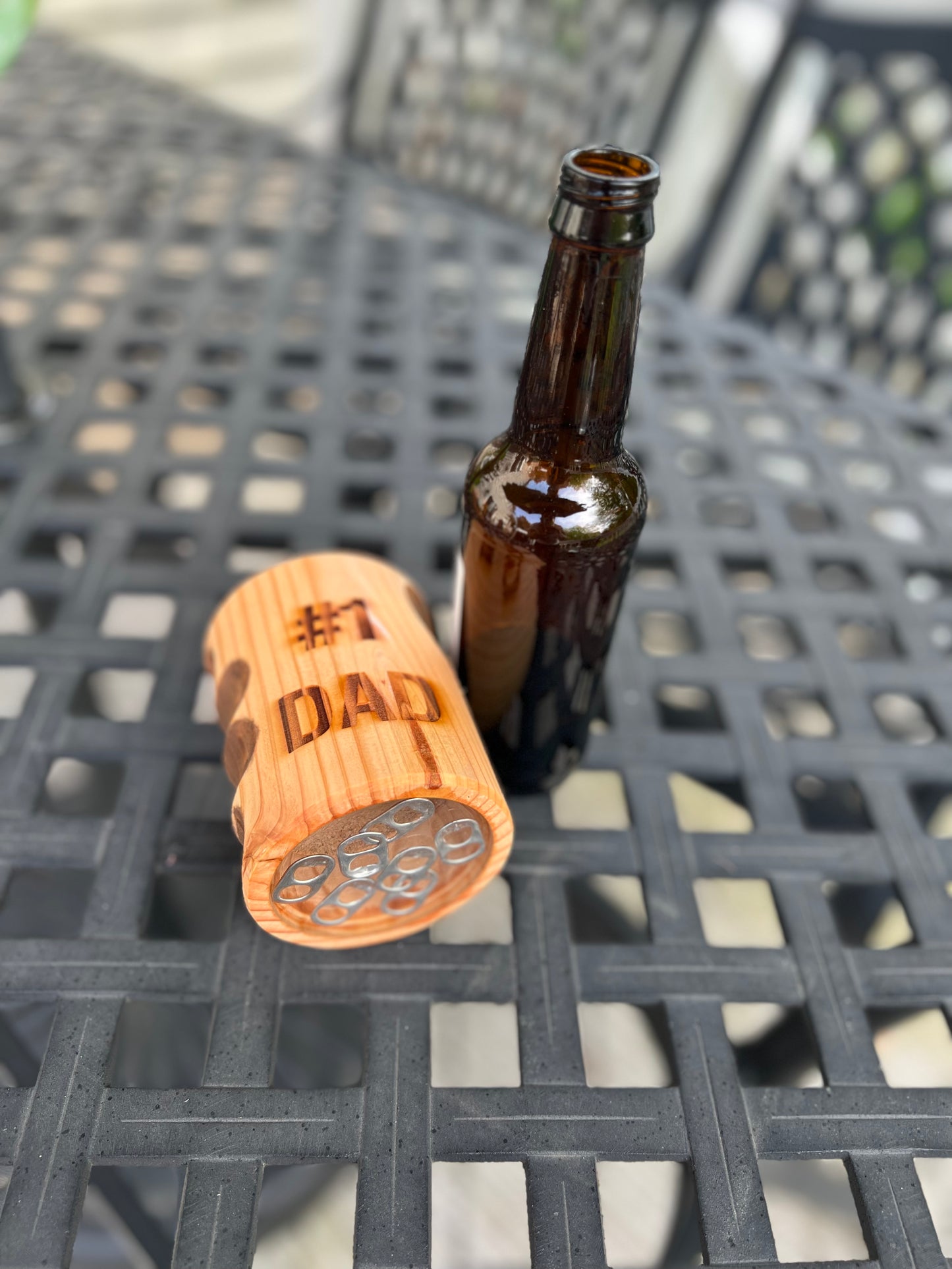 Wooden Beer Koozie