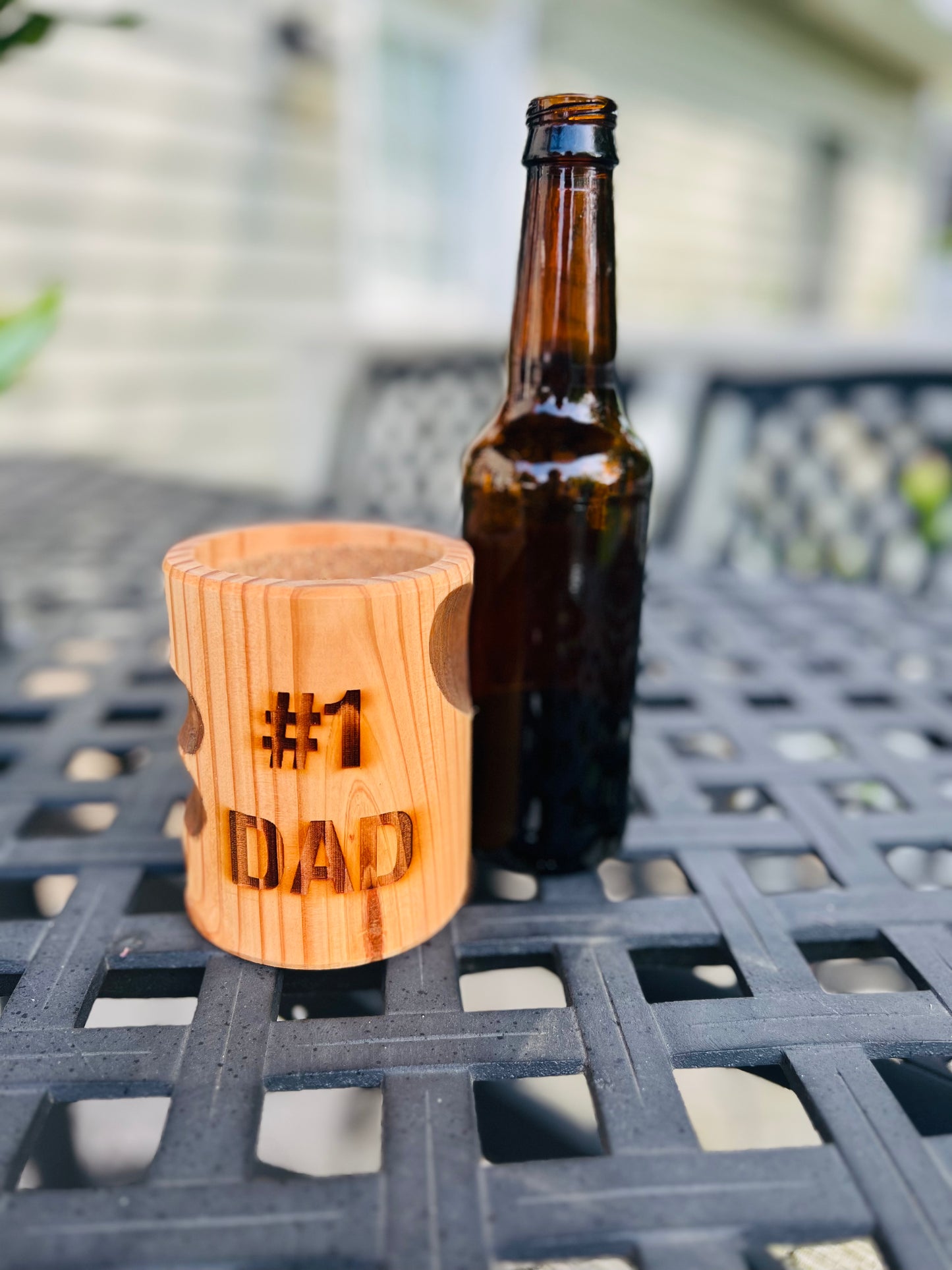 Wooden Beer Koozie