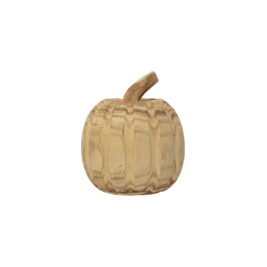 Wood Pumpkin