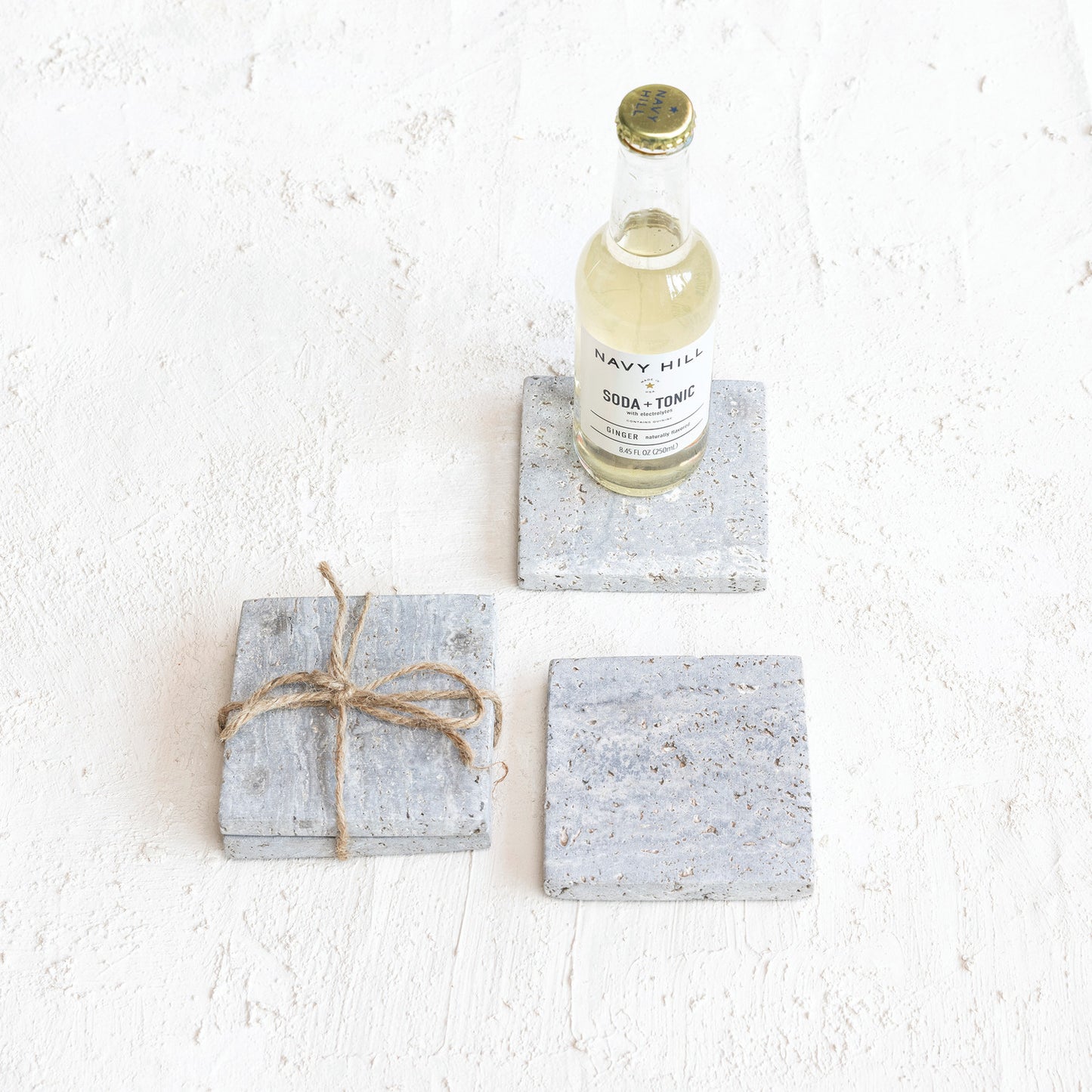 Travertine Stone Coasters