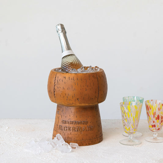 Vintage Inspired Cork Shaped Ice Bucket