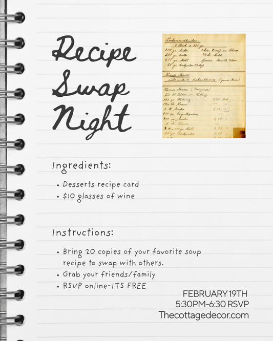 Recipe Swap Night