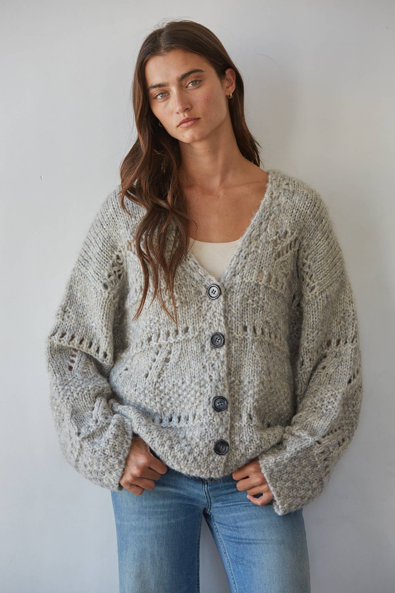 Grayson Crochet Cardigan