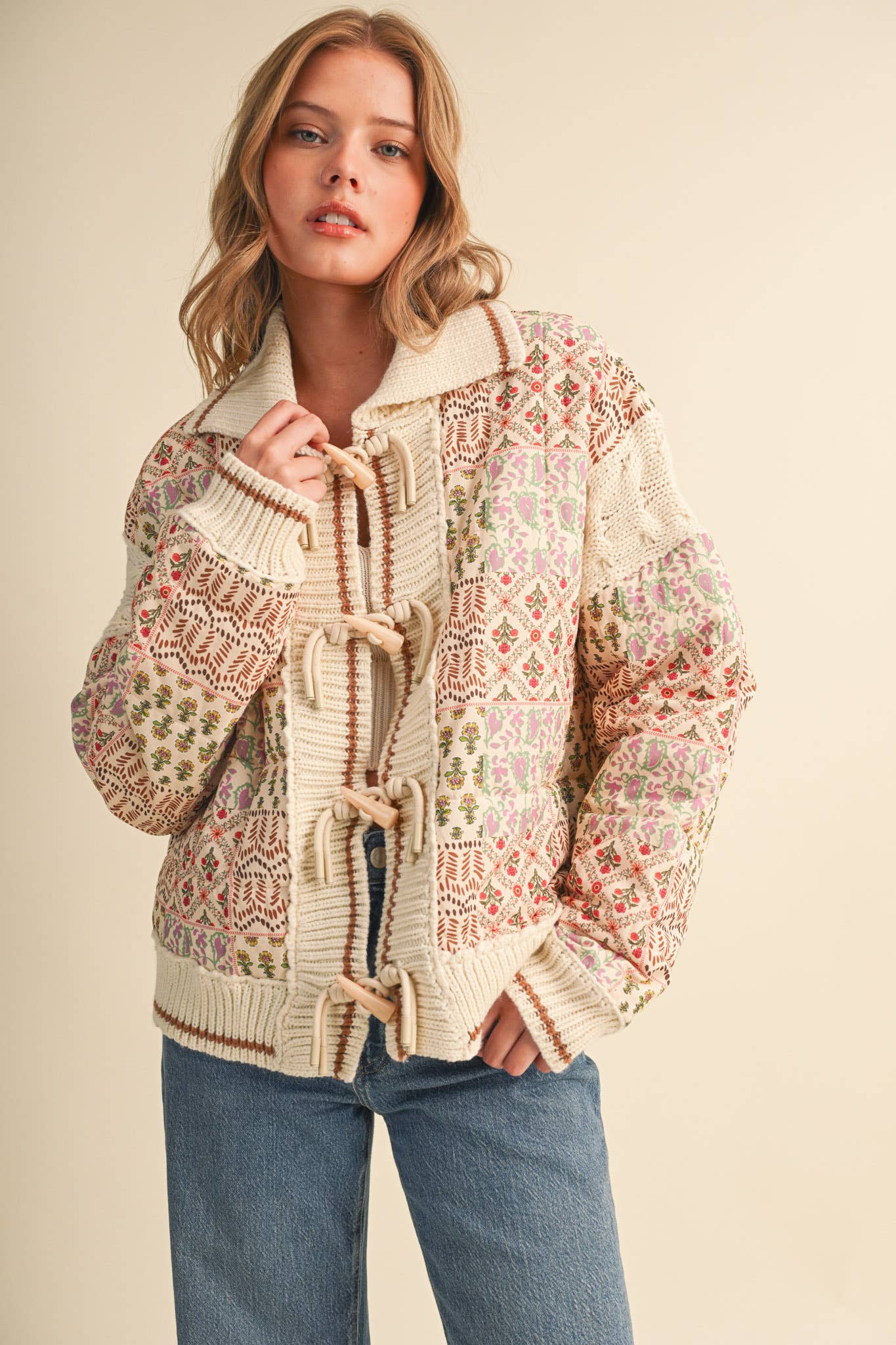 Floral Patchwork Jacket