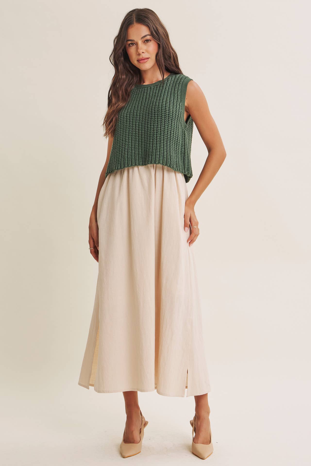 Sweater Top Dress