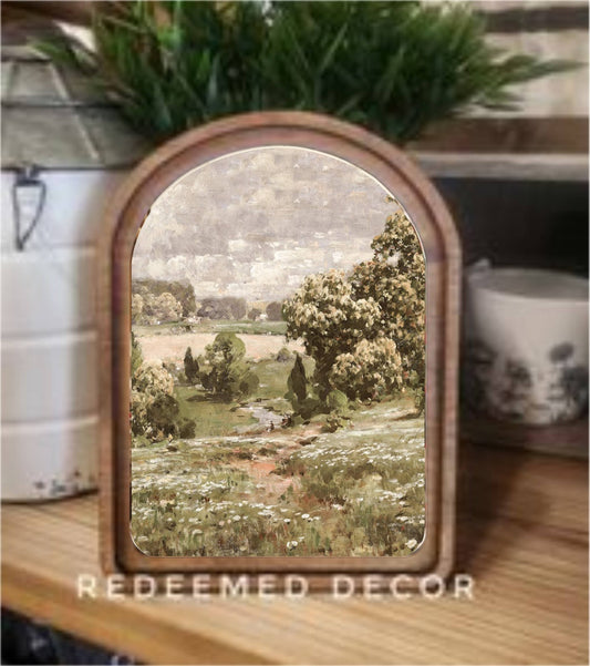 Spring Landscape Framed Art