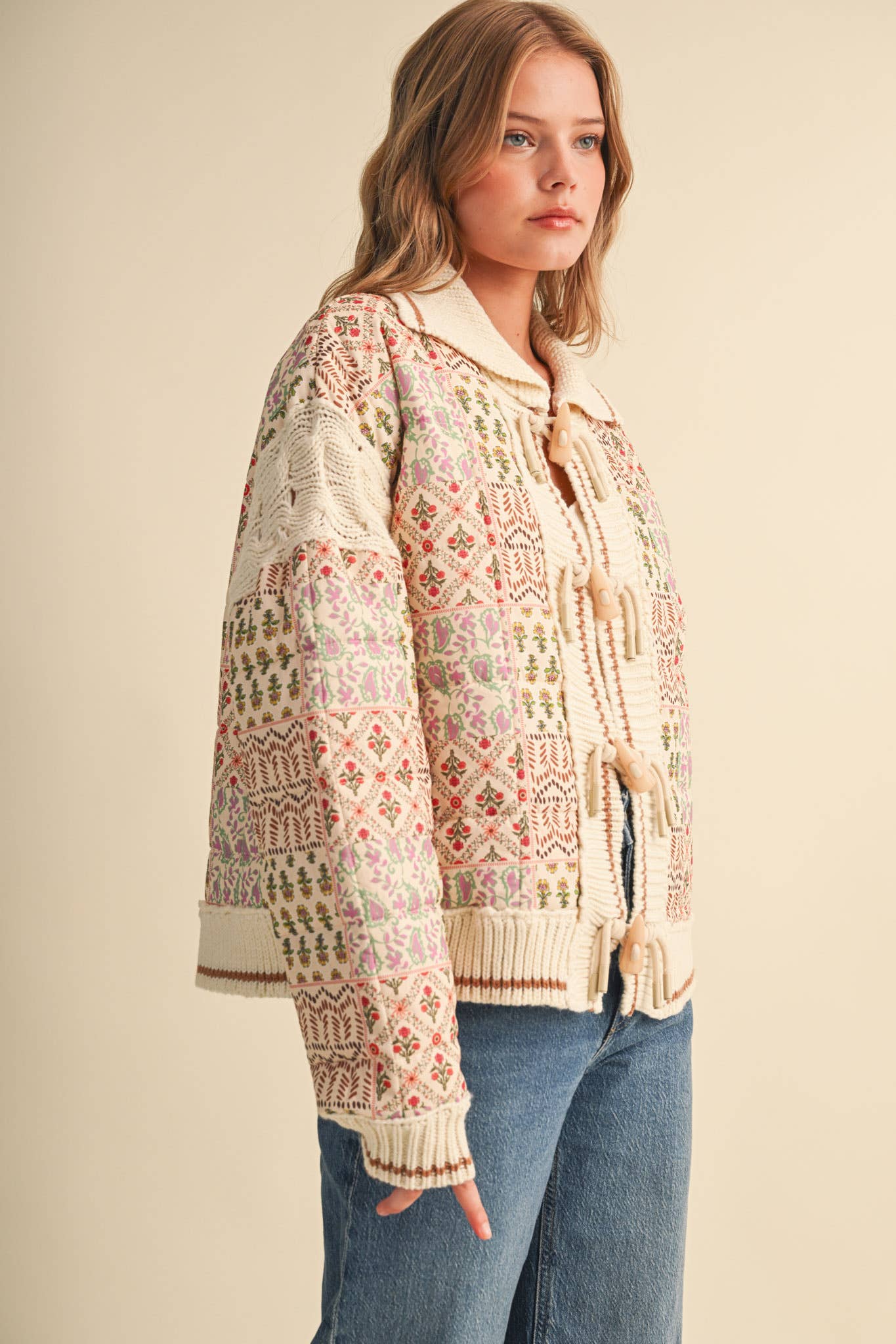 Floral Patchwork Jacket