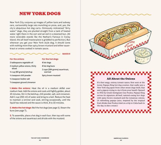 The Hot Dog Cookbook