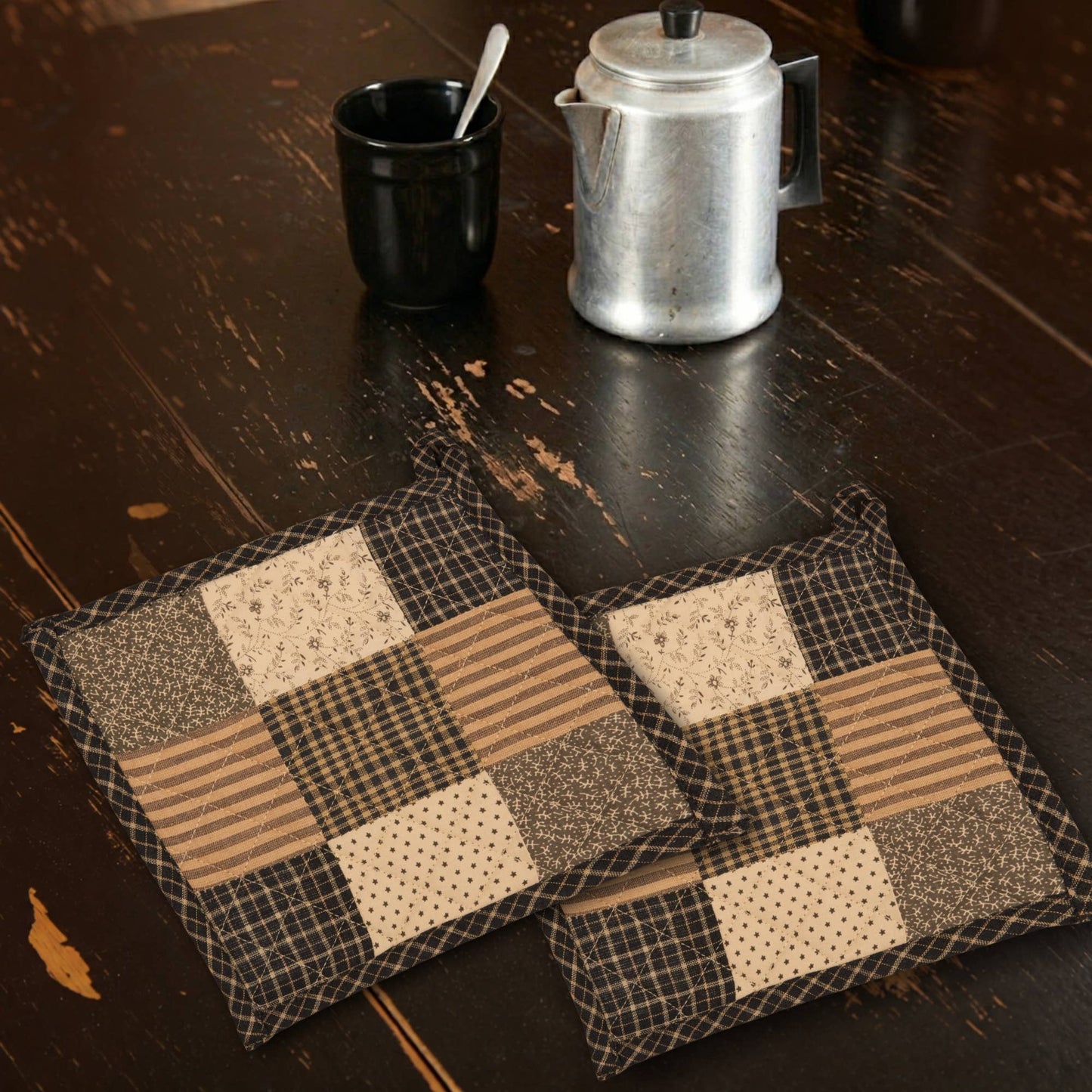 Kettle Grove Pot Holder Patchwork Blocks