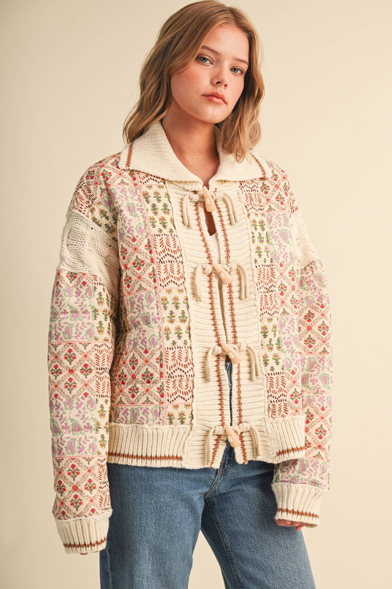 Floral Patchwork Jacket