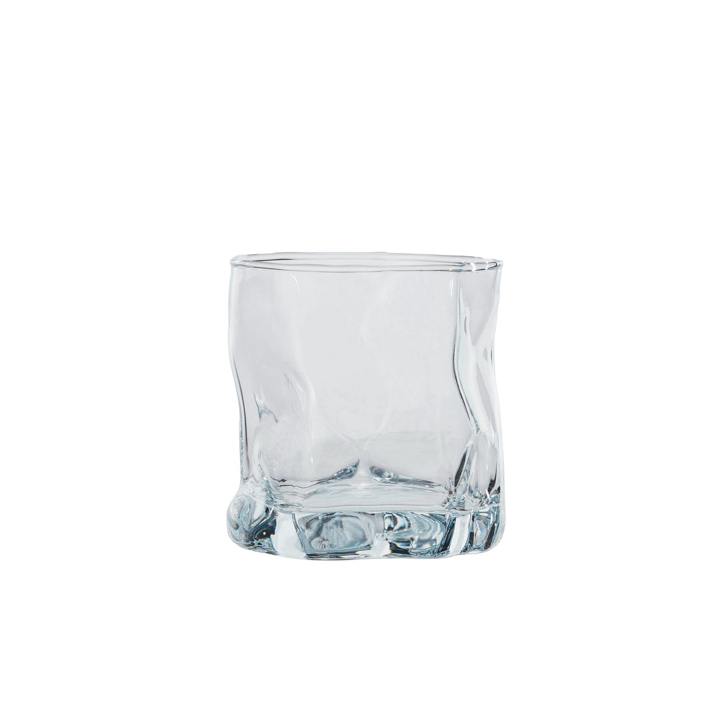 8 oz. Organic Shaped Lowball Drinking Glass
