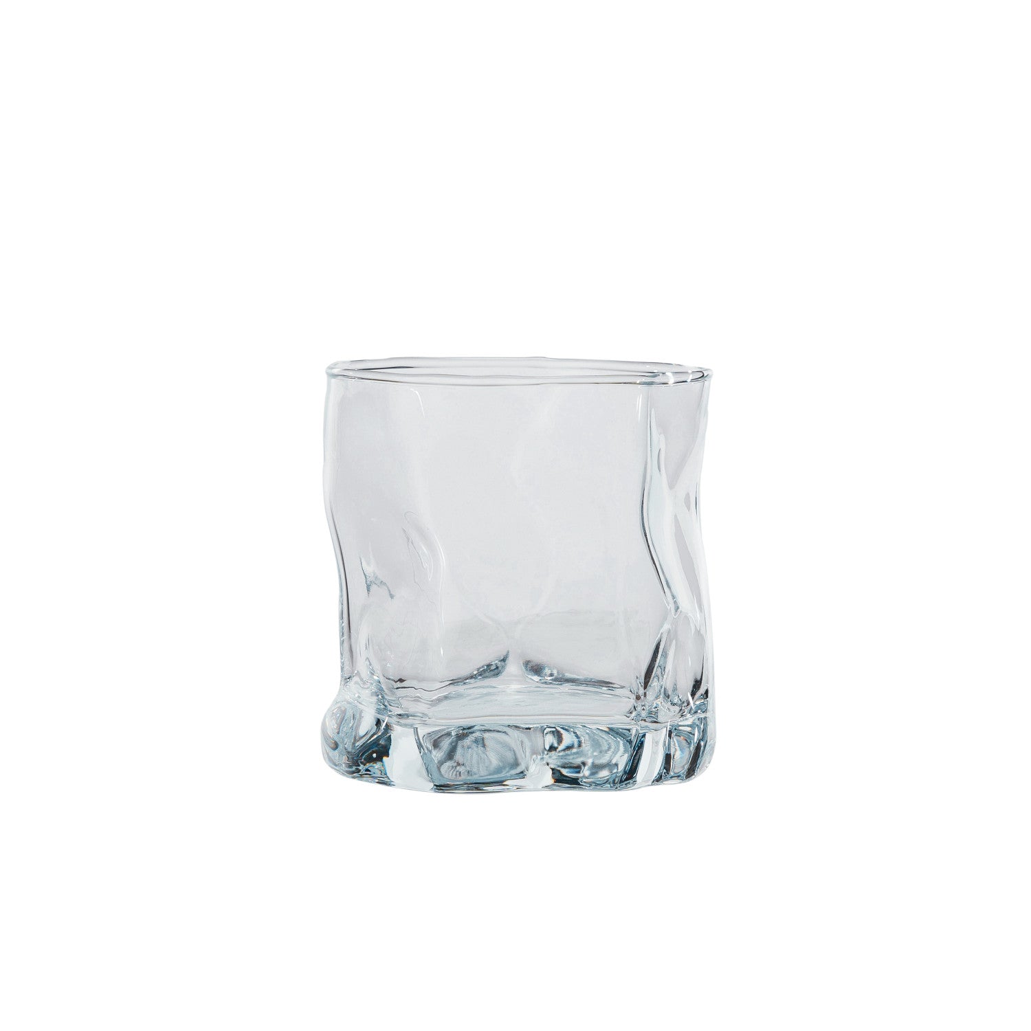8 oz. Organic Shaped Lowball Drinking Glass