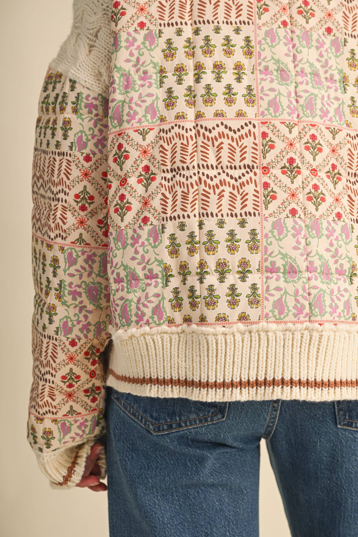 Floral Patchwork Jacket