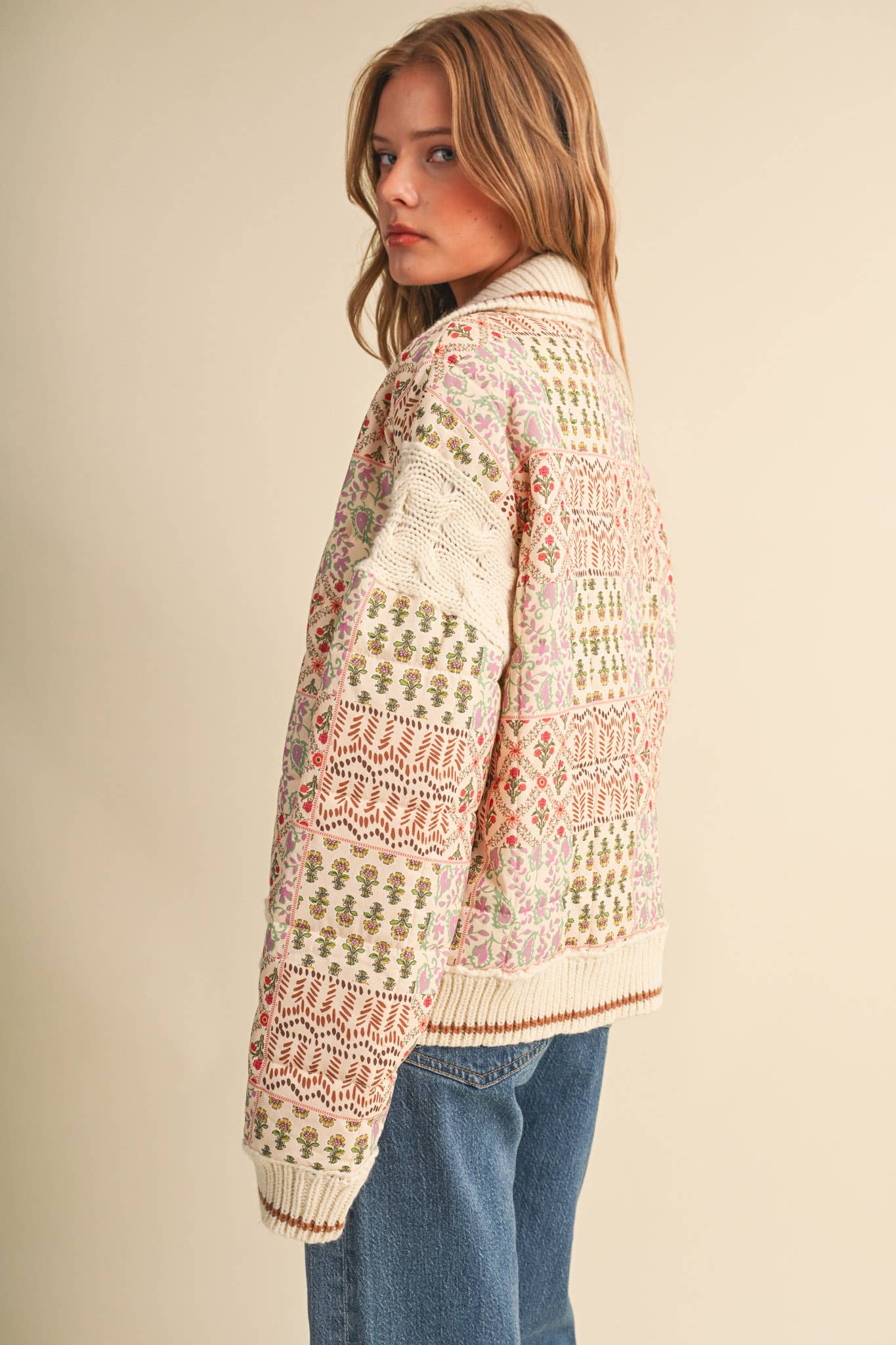 Floral Patchwork Jacket