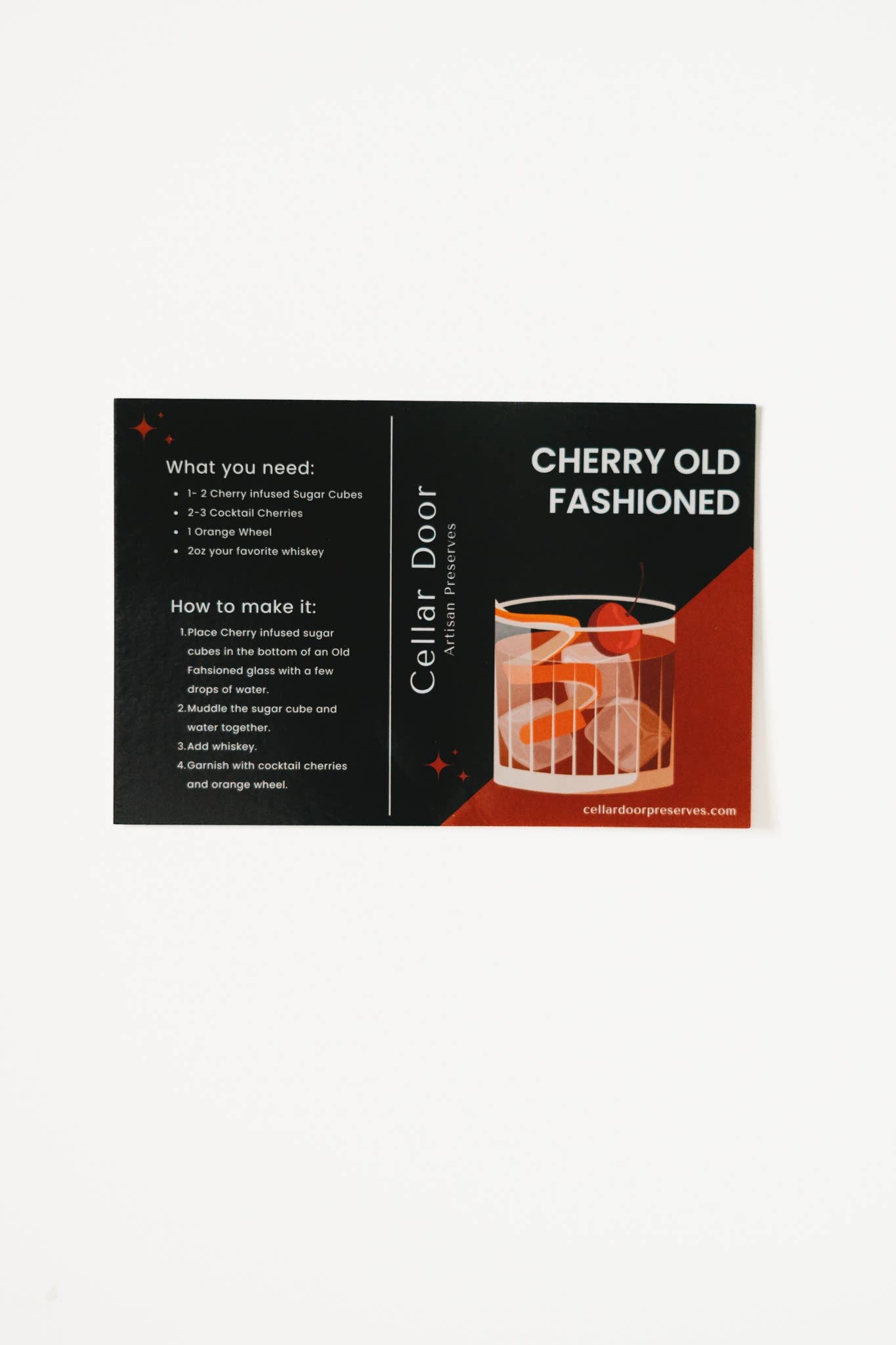 Cherry Infused Sugar Cubes