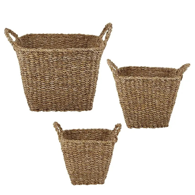 Square Seagrass Basket Set