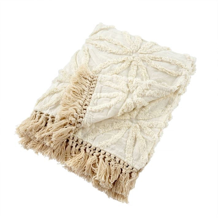 Tufted Grace Throw