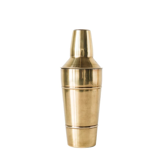 Brass Stained Cocktail Shaker