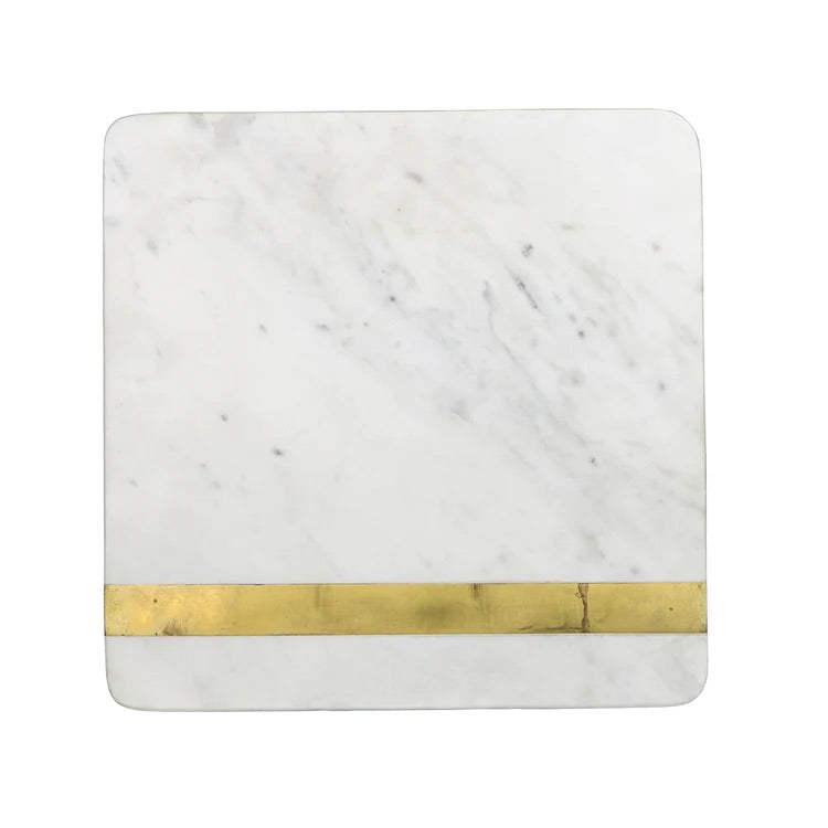 Marble & Gold Cutting Board