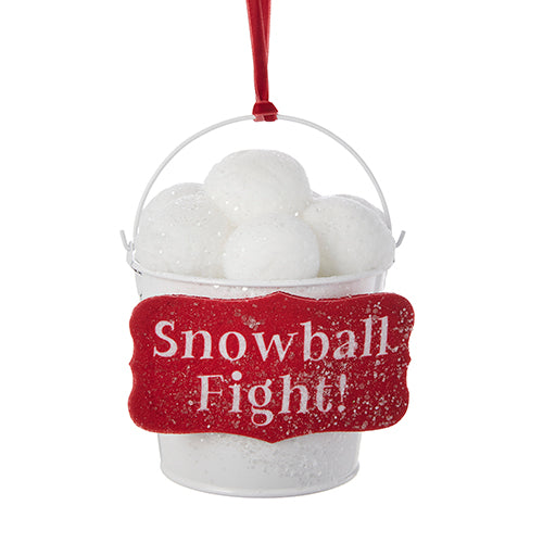 Snowball Ornament