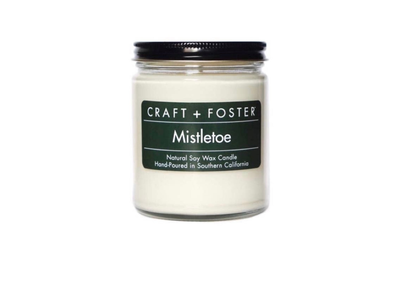 Mistletoe Natural Soy Candle