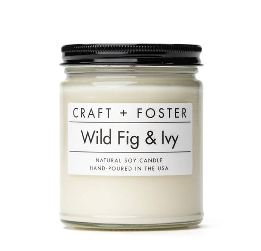 Wild Fig & Ivy Soy Candle