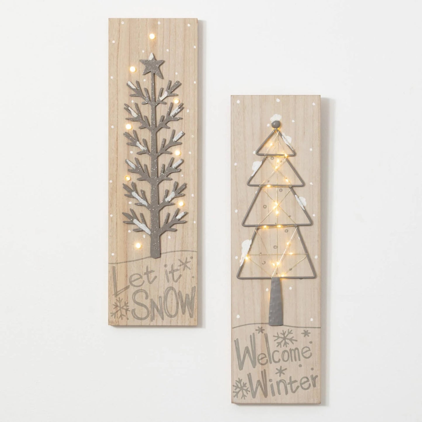 Illuminated Tree Wall Decor