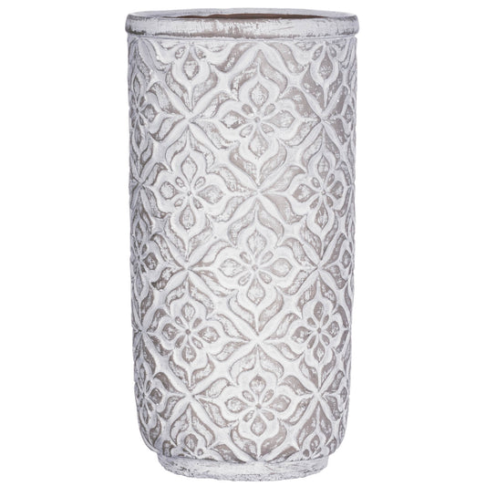 Patterned Pottery Vase